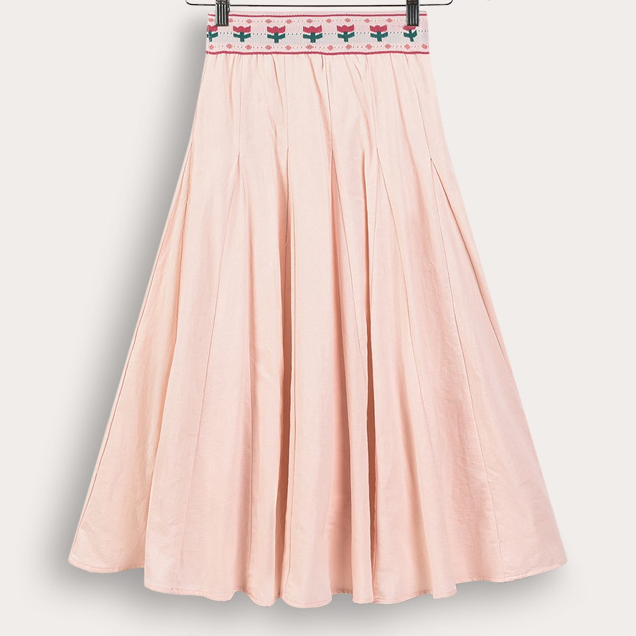 Melange Crochet Skirt