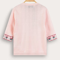Melange Crochet Top