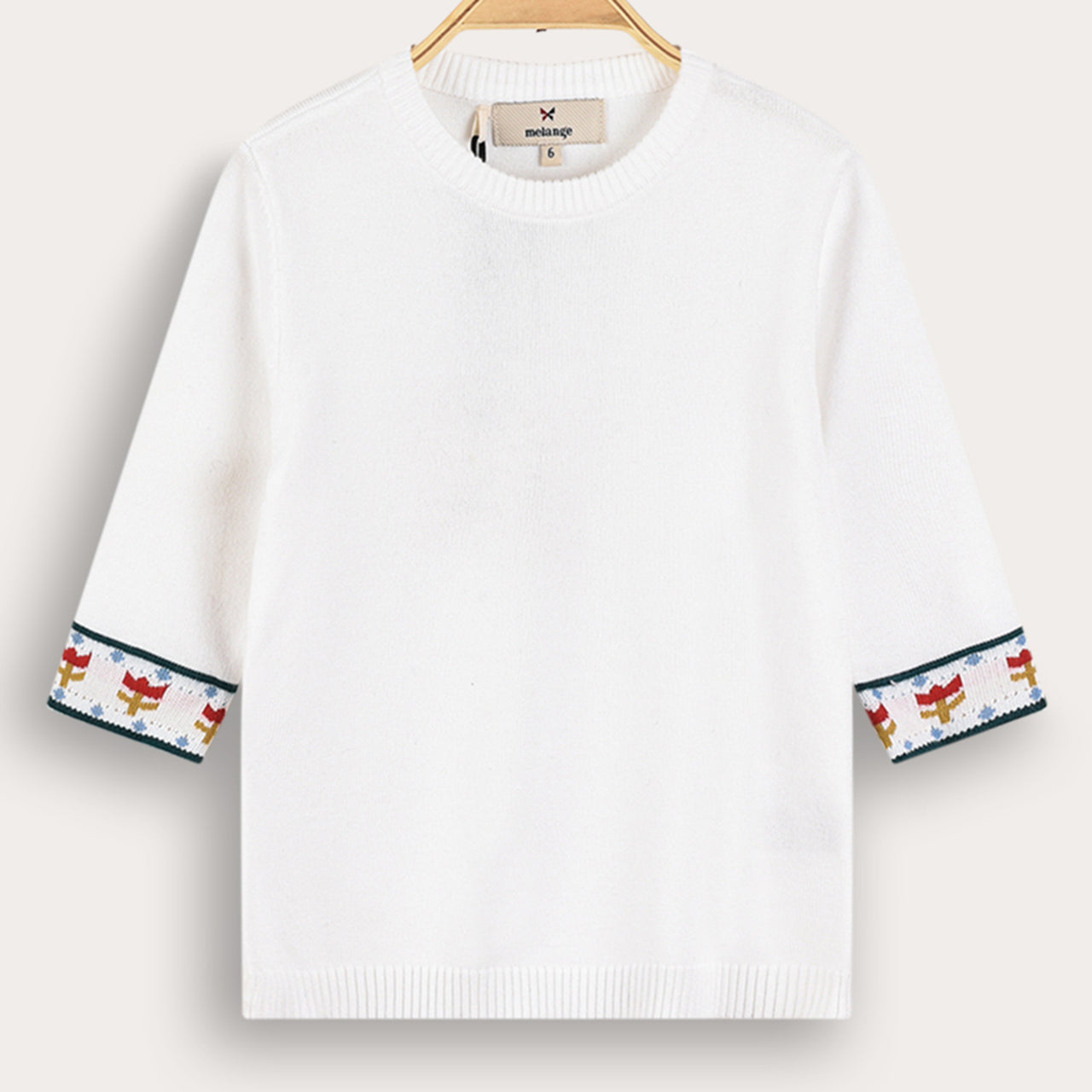 Melange Crochet Top