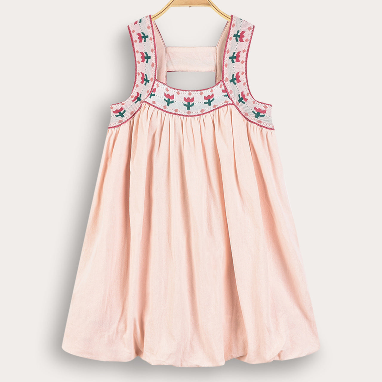 Melange Crochet Straps Jumper