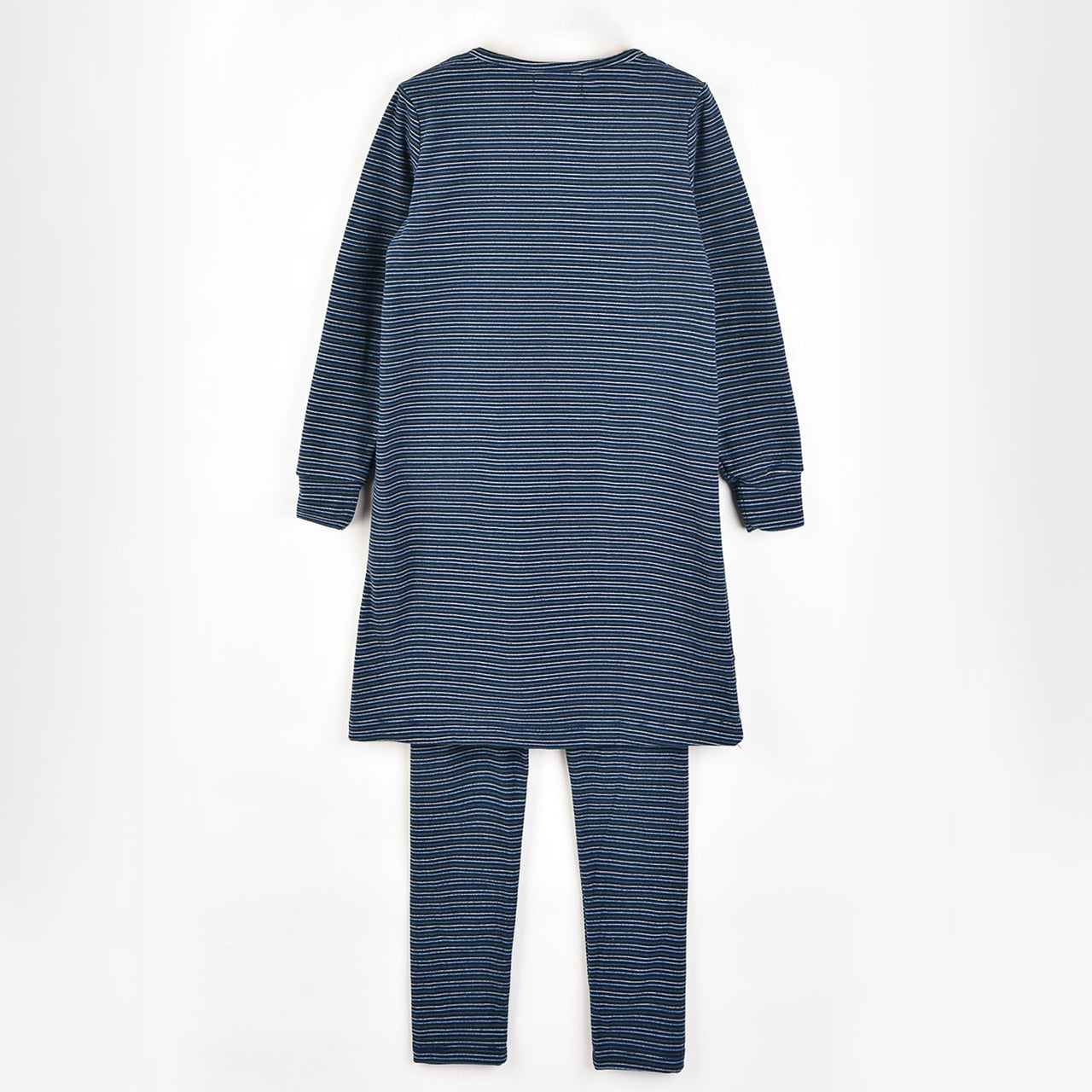 Hadas Striped Nightgown Legging Set