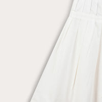 Poplin Pleated Skirt