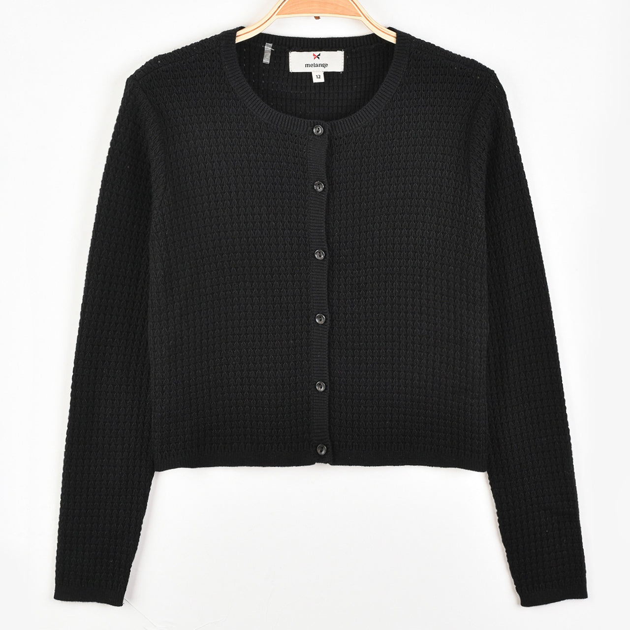 Melange Knit Cardigan