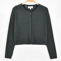 Melange Knit Cardigan