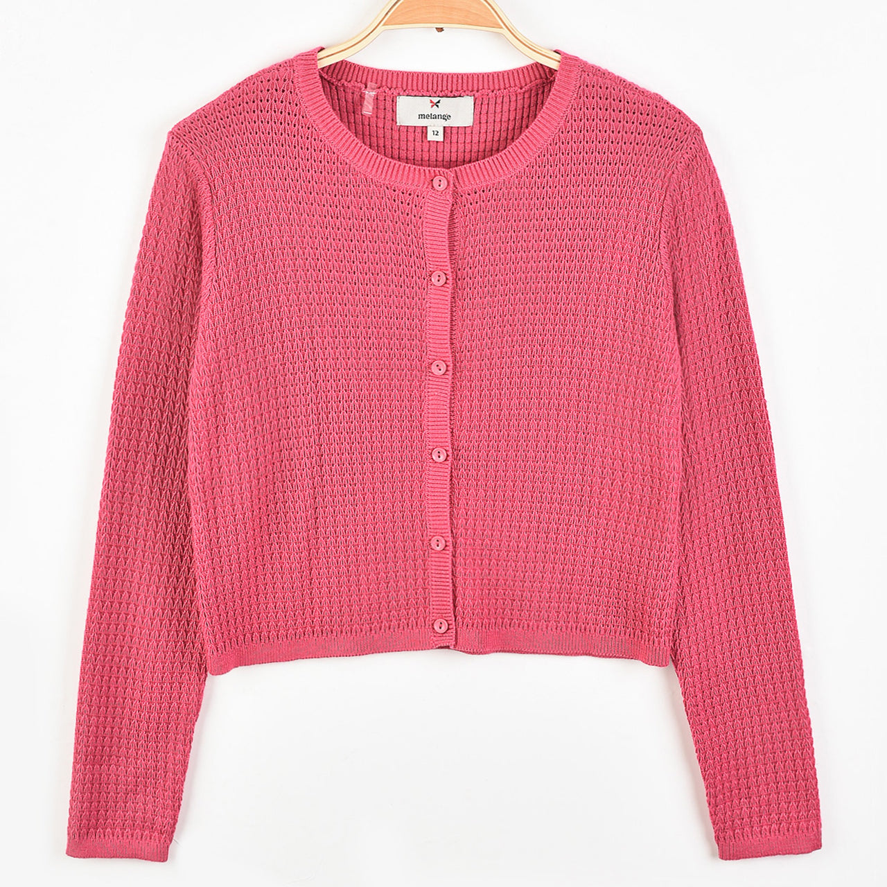 Melange Knit Cardigan