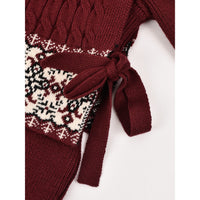 Melange Aspen Knit Stretchie