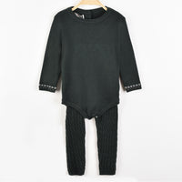 Melange Aspen Suspender Stretchie