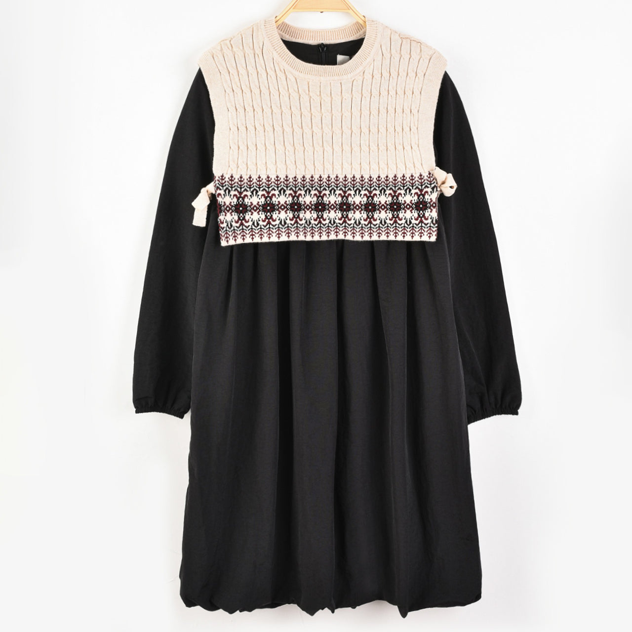 Melange Aspen Knit Vest Dress