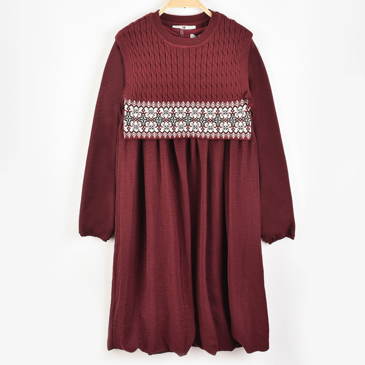 Melange Aspen Knit Vest Dress