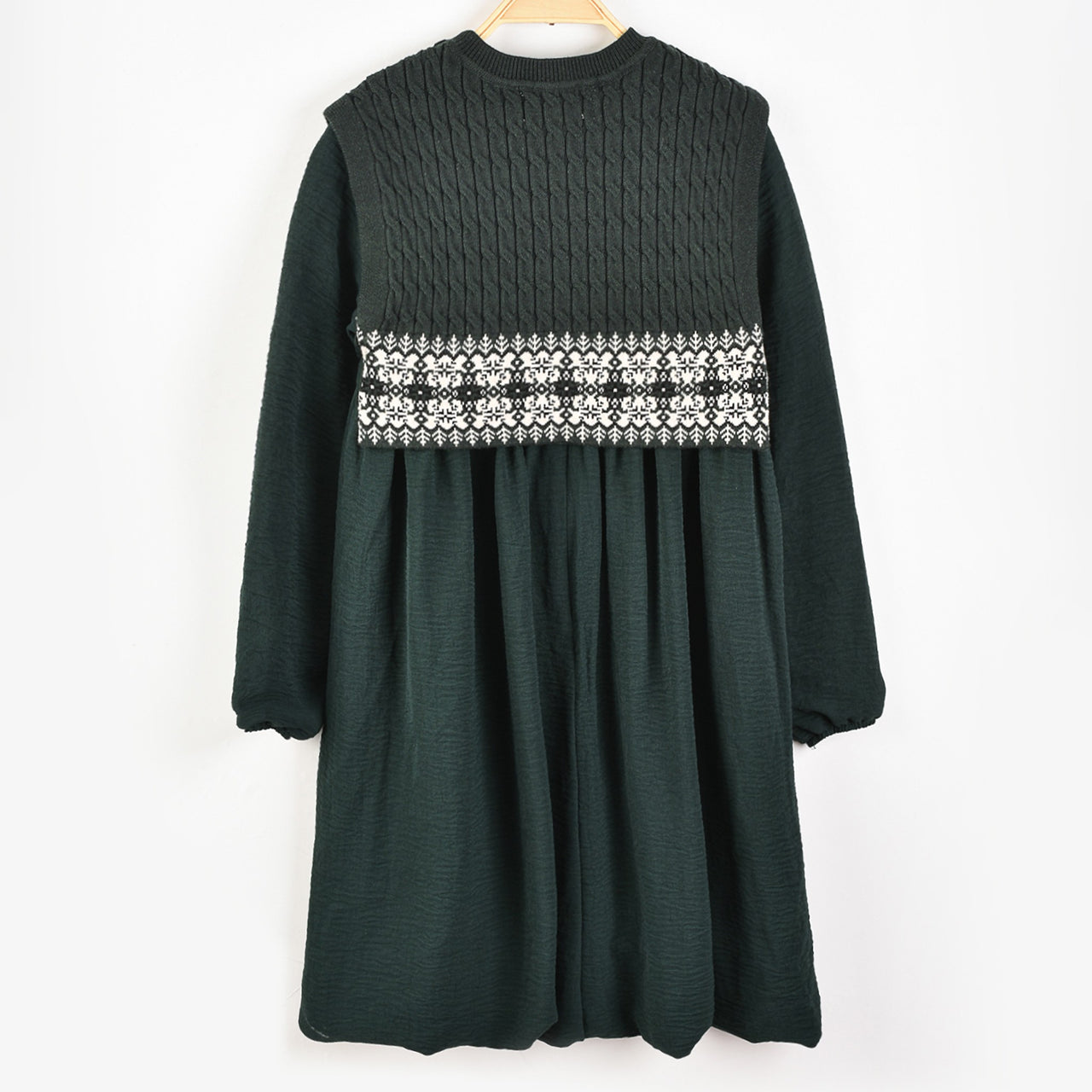 Melange Aspen Knit Vest Dress