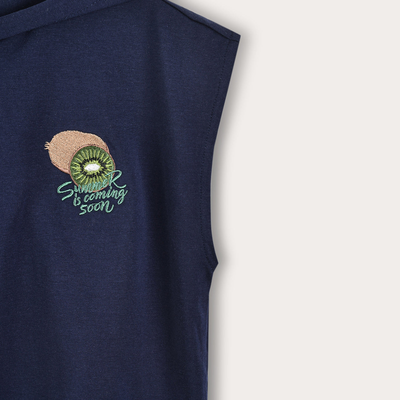Summer Fruit Hoodie Vest