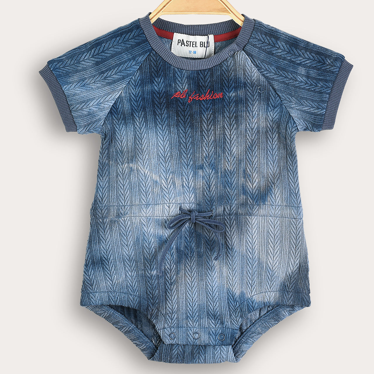 Tie Dye Waisted Overall