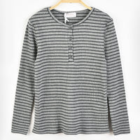 Hadas Henley Stripes Top