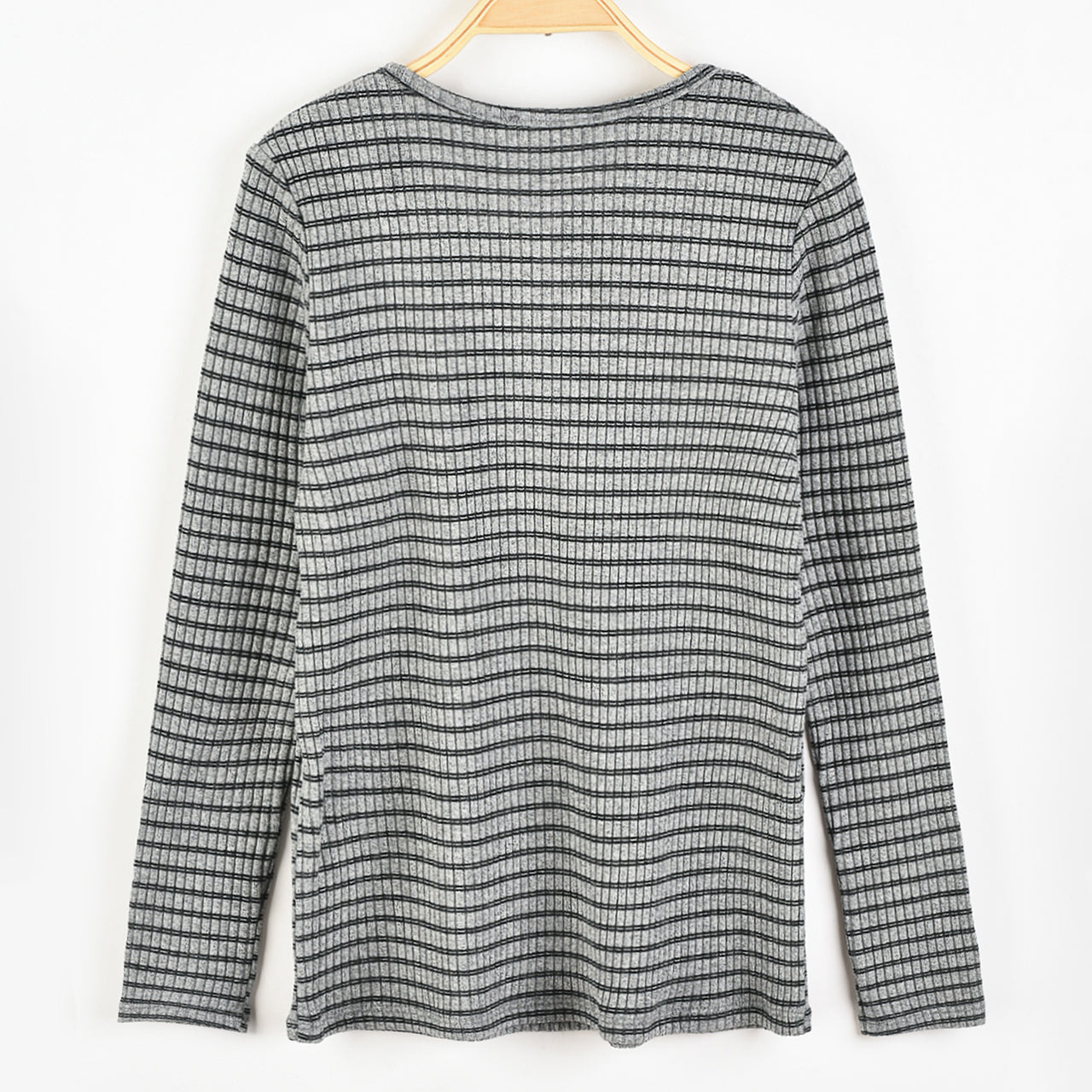 Hadas Henley Stripes Top