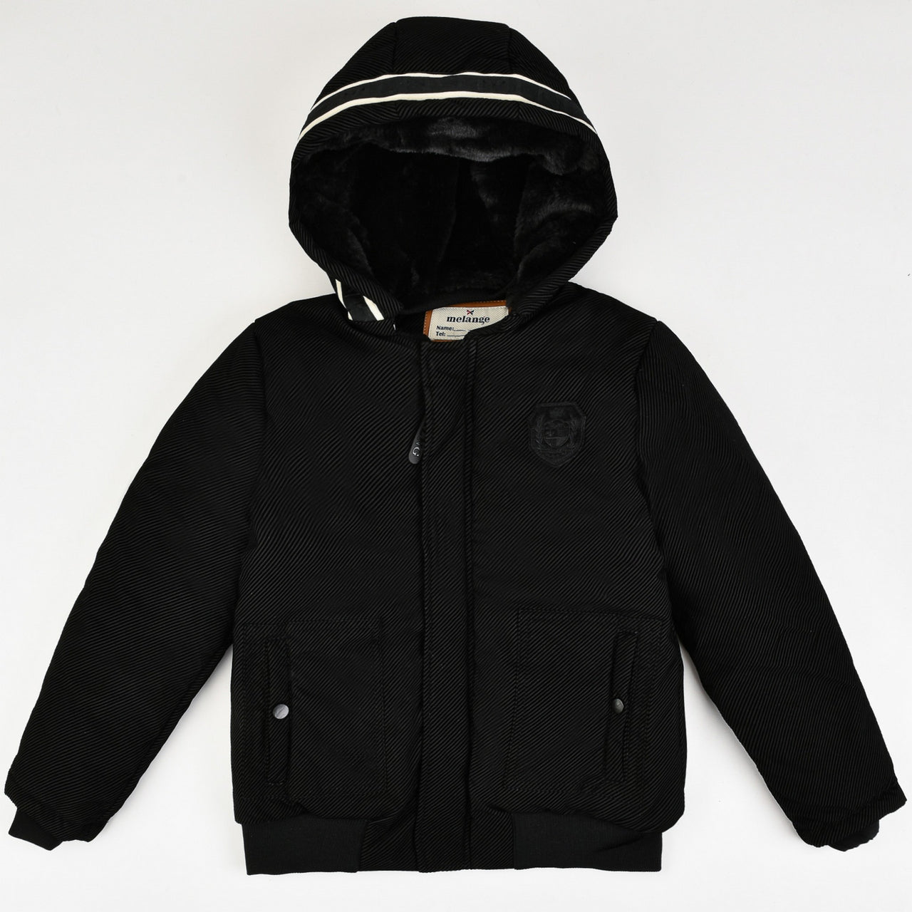 Melange Boys Coat