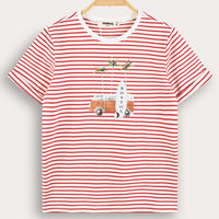 Melange Boston Striped Top