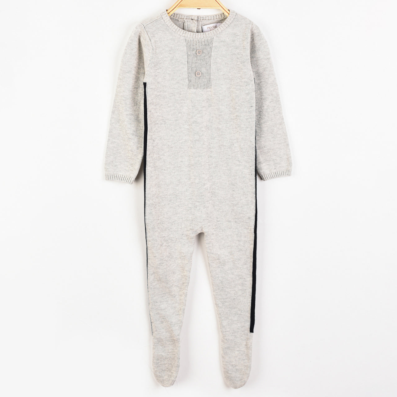 Hadas Baby Boy Rib Collar Stretchie