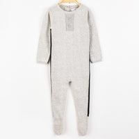 Hadas Baby Boy Rib Collar Stretchie