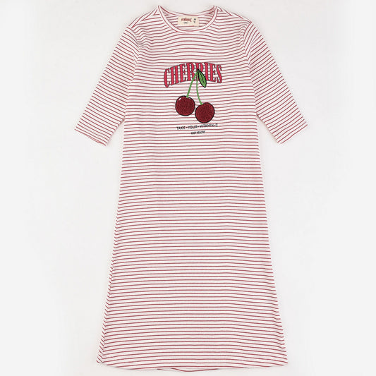 Melange Stripes Nightgown