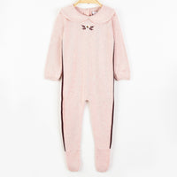 Hadas Baby Girls Rib Collar Stretchie