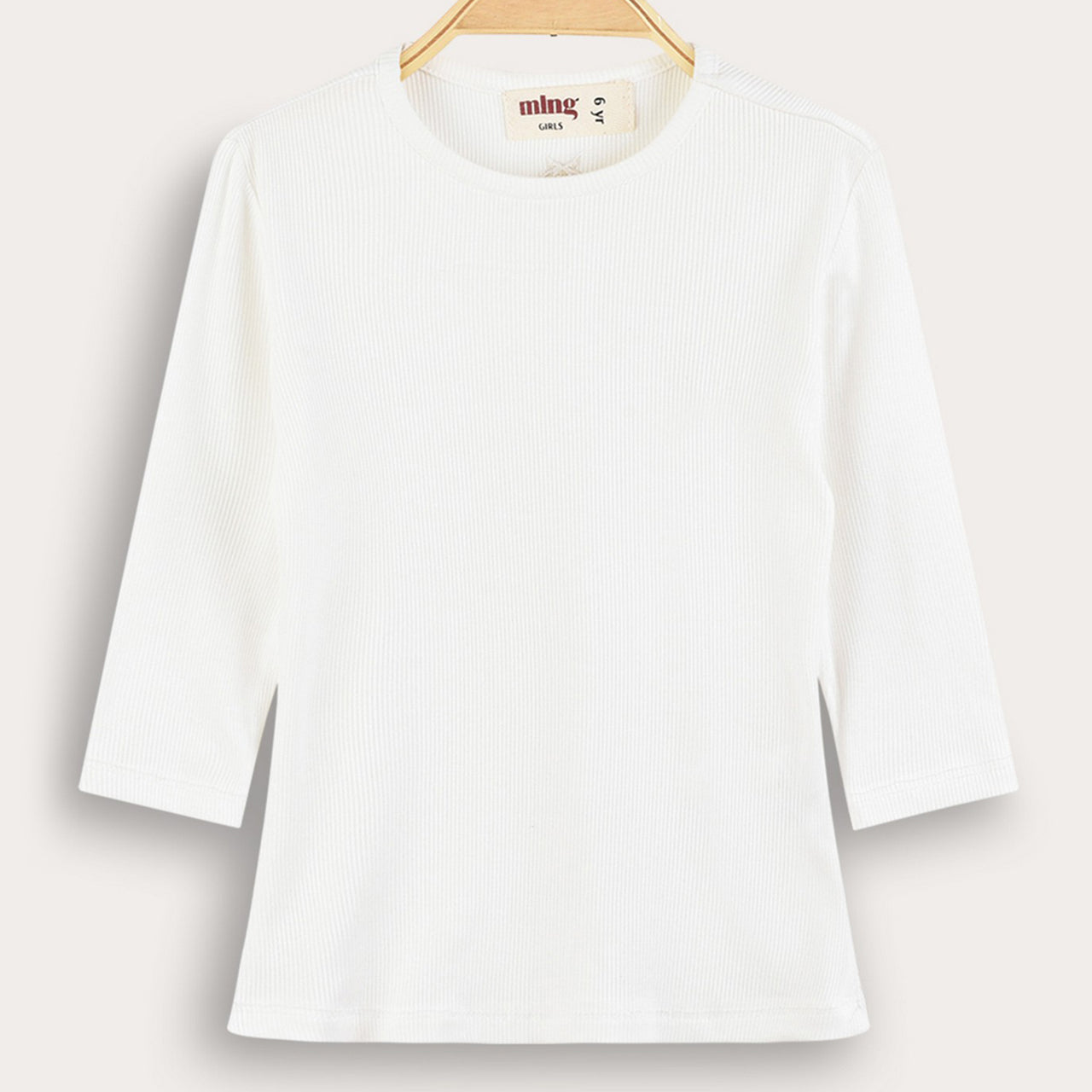Melange 3/4 Length Rib Shell