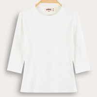 Melange 3/4 Length Rib Shell