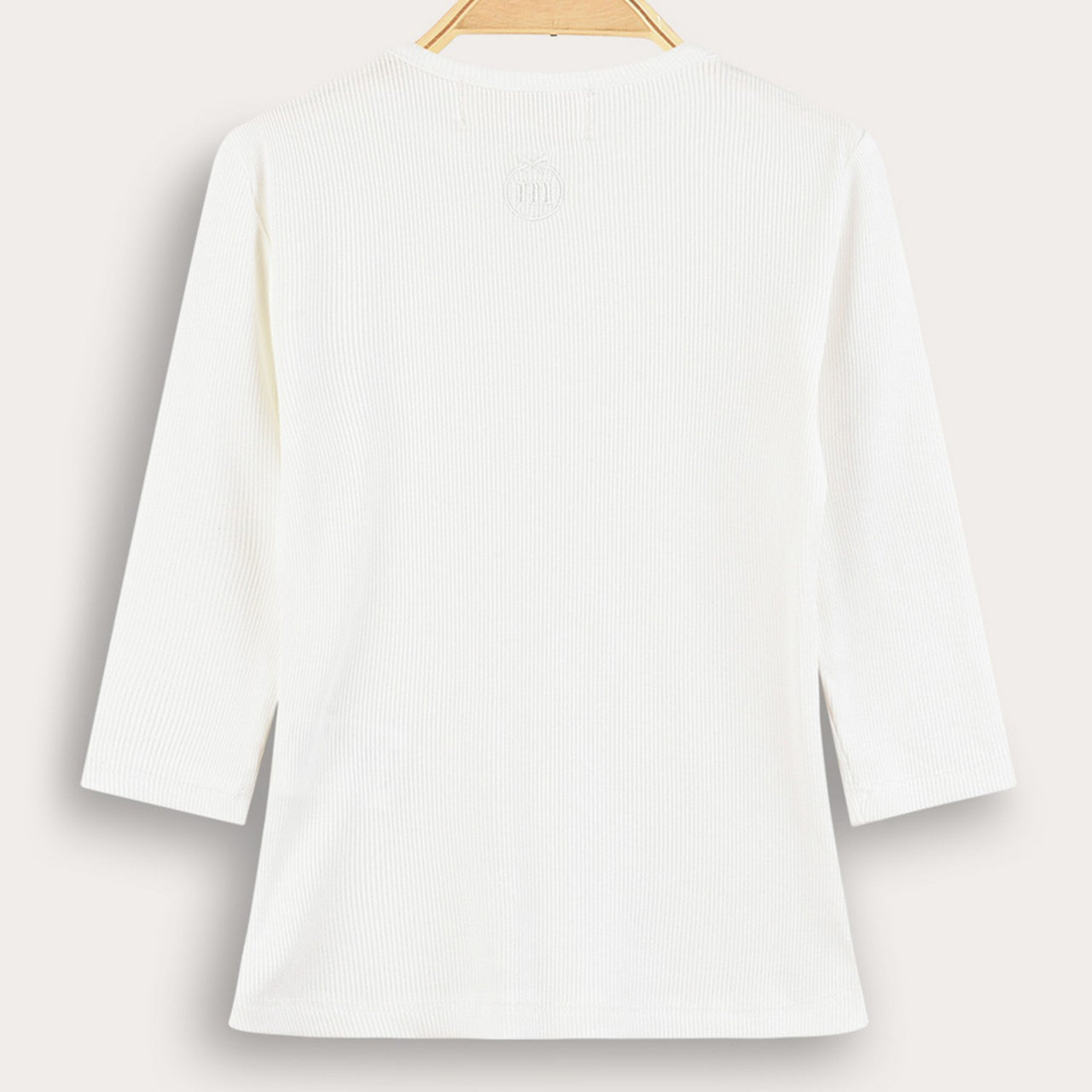 Melange 3/4 Length Rib Shell