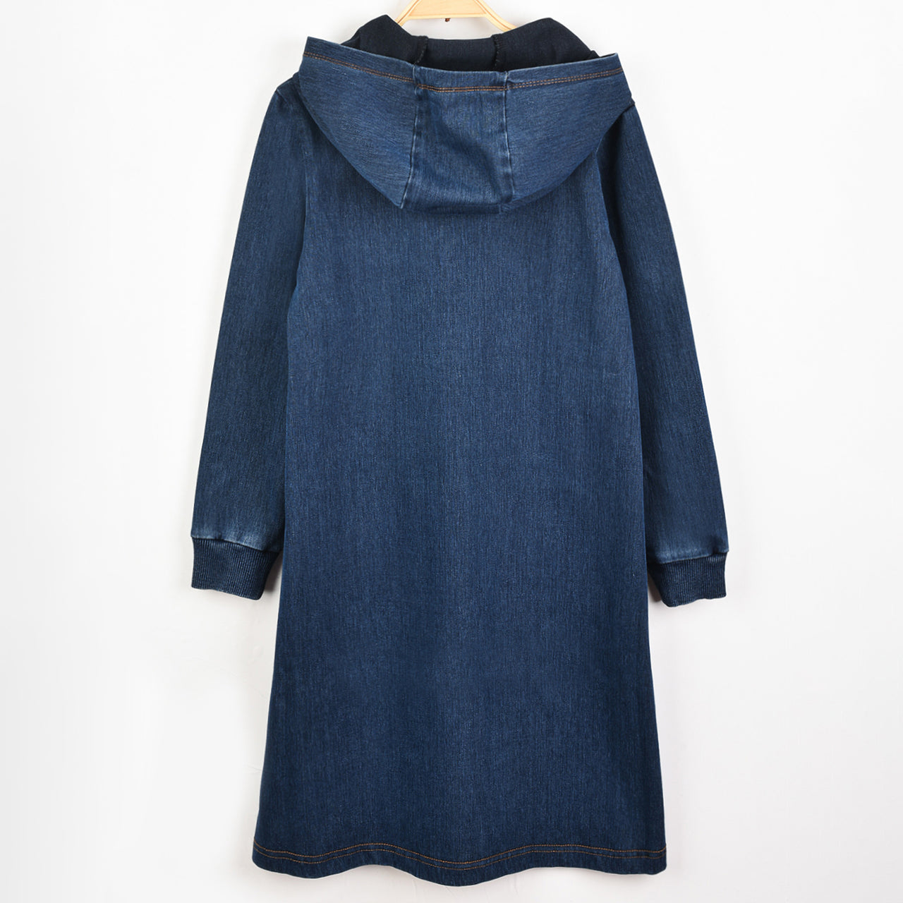 Hadas Denim Hoodie Dress Blue / 6