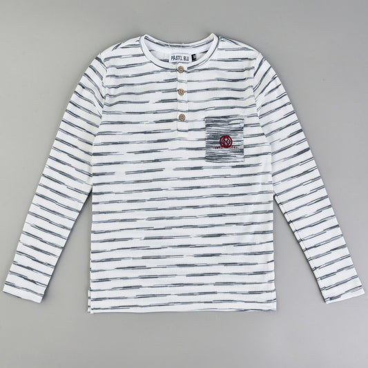 L.S Rib Striped Top