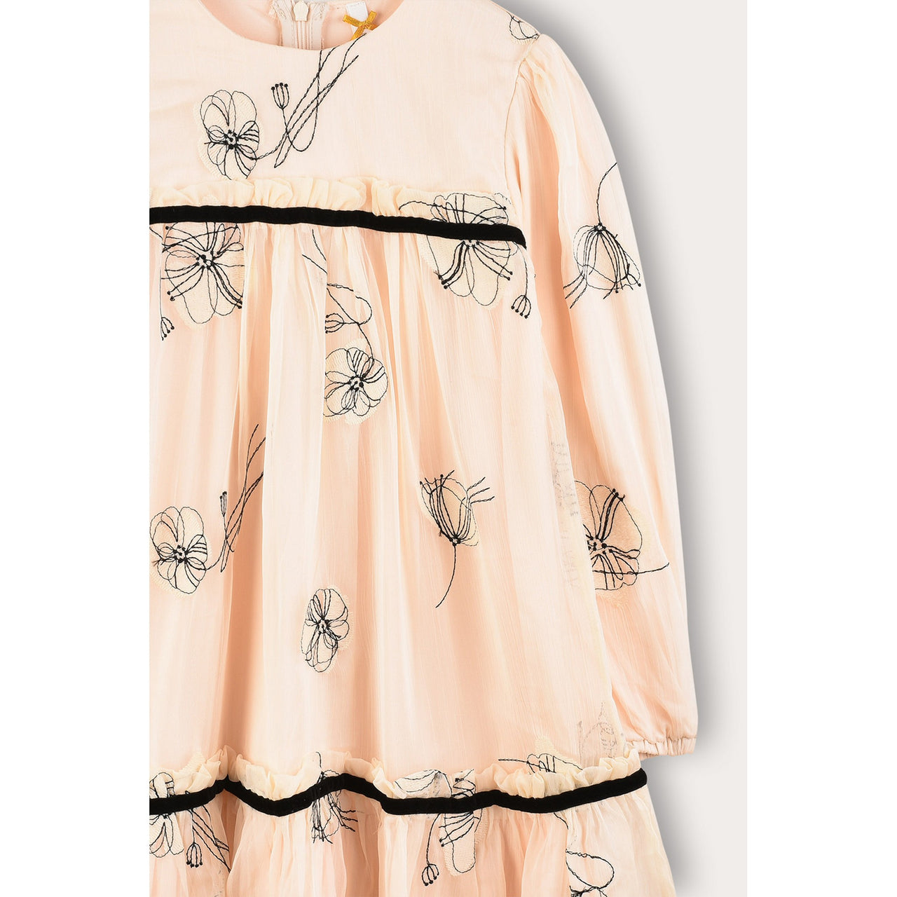 Flower Chiffon Dress