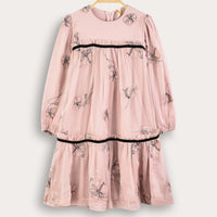 Flower Chiffon Dress