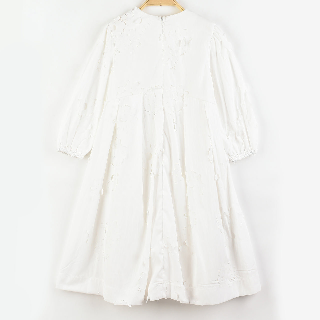 Bow Floral Pleat Dress