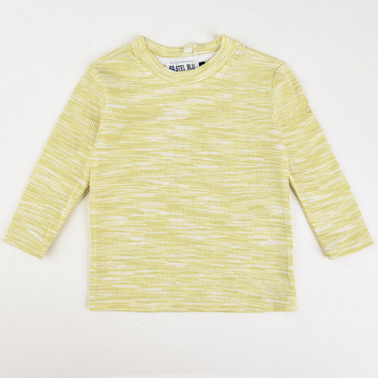 Girls Rib Striped Top