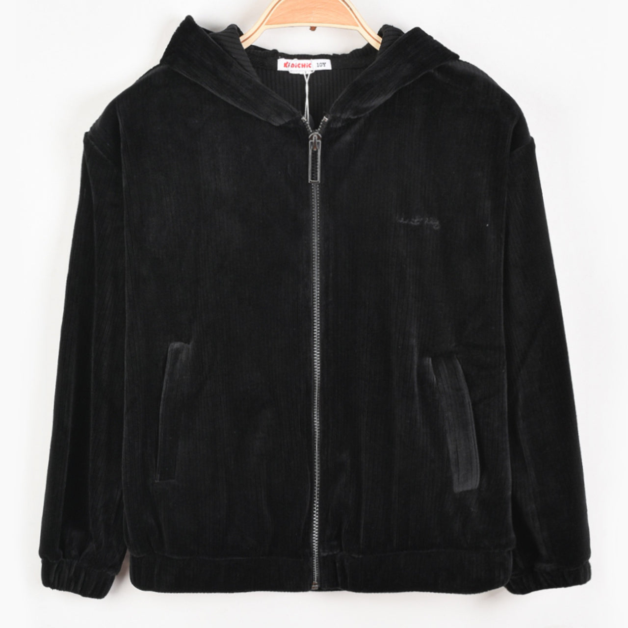 Corduroy Velour Hoodie – Kidichic