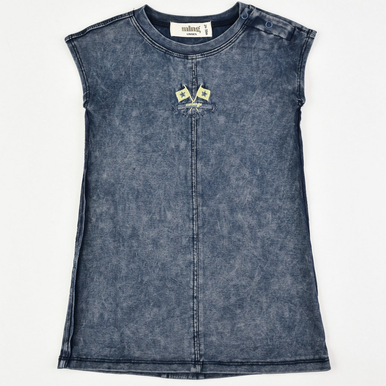 Melange Jeans Wash Overall/Dress