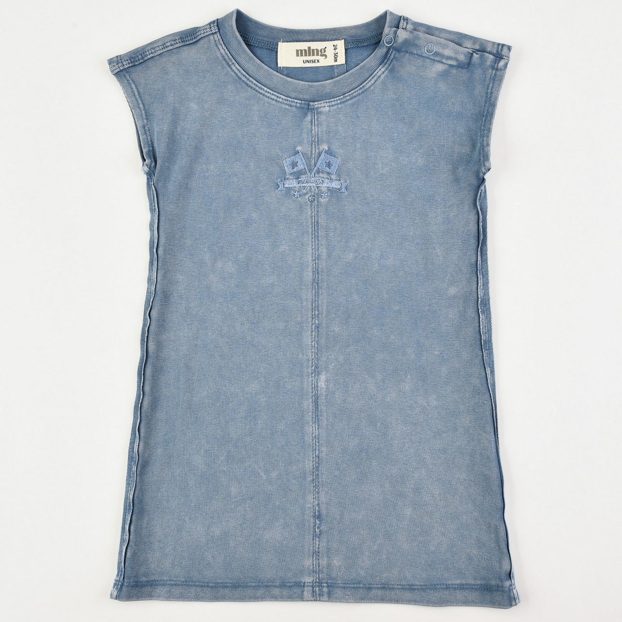 Melange Jeans Wash Overall/Dress