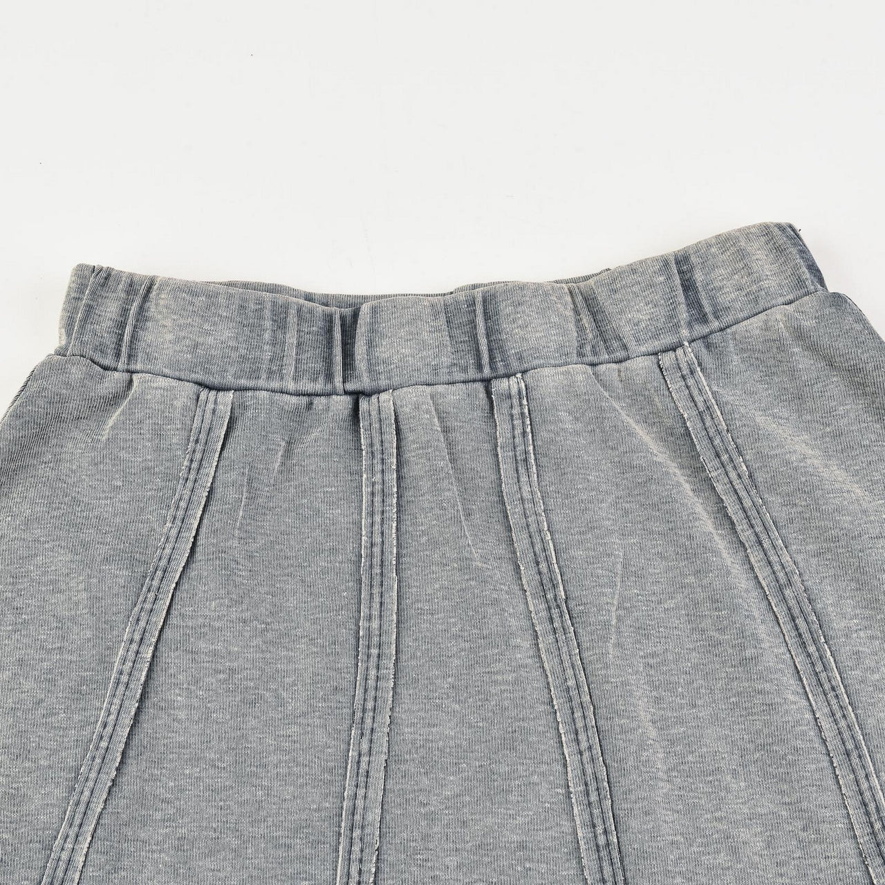 Melange Jeans Wash Skirt