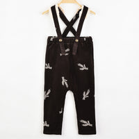 Hadas Baby Girl Velvet Overall