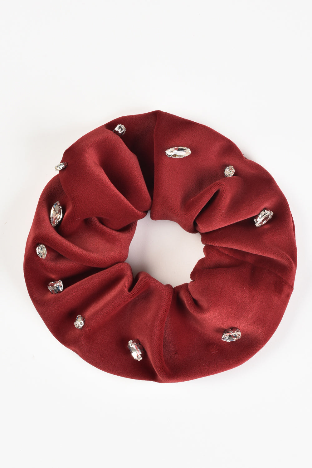 Hadas Velvet Beads Scrunchie