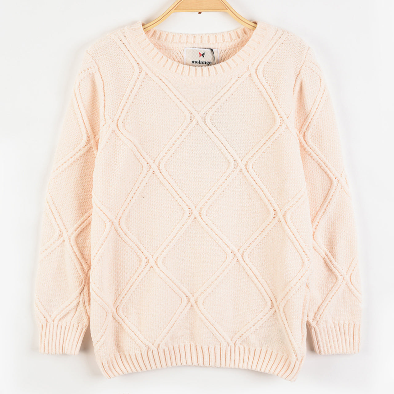 Melange Diamonds Sweater