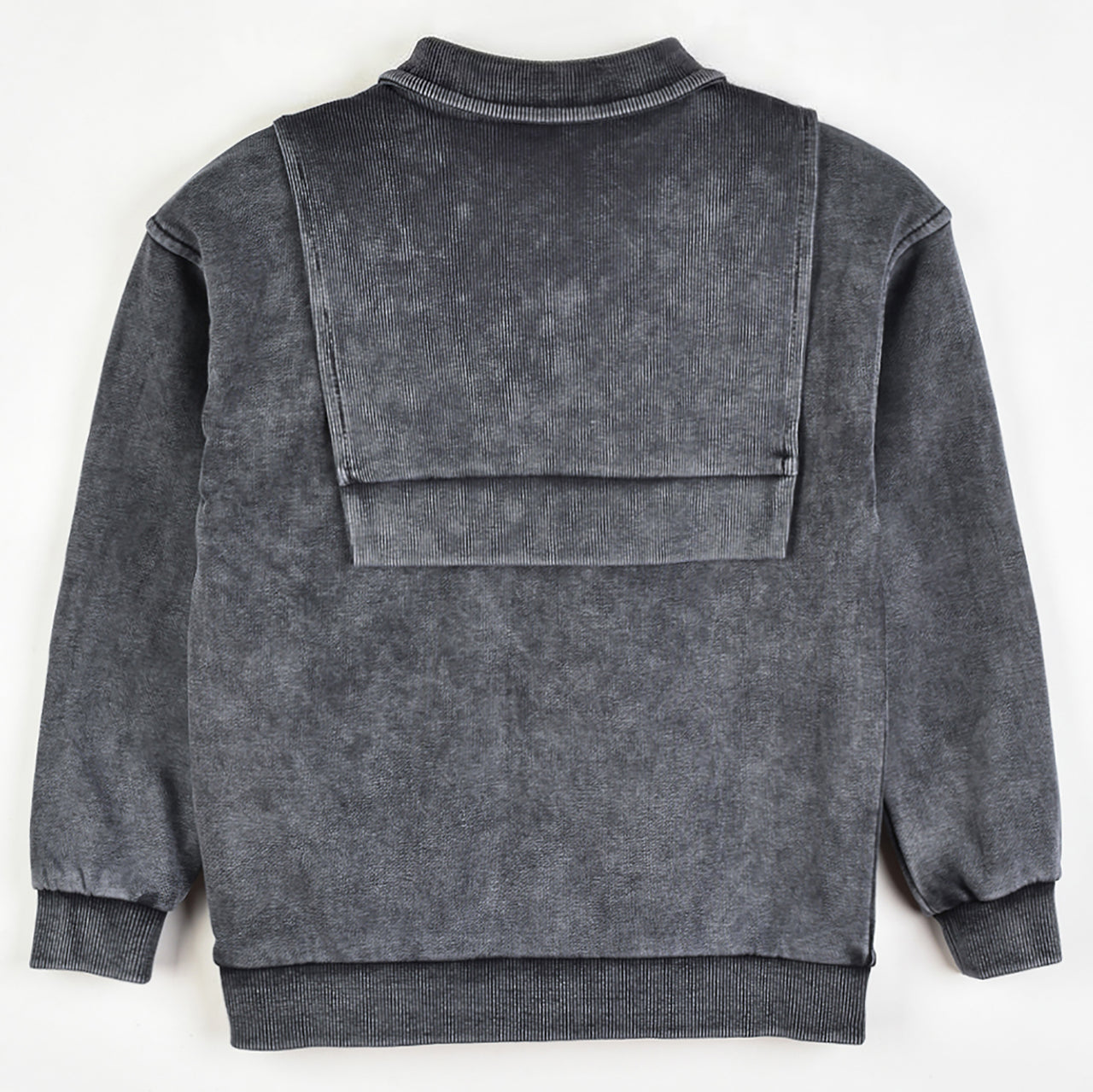 Hadas Rib Wash Collar Sweatshirt