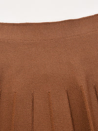 Knit Pleat Skirt