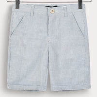 Melange Striped Shorts