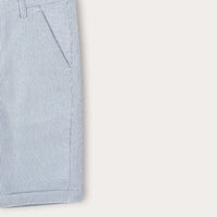 Melange Striped Shorts