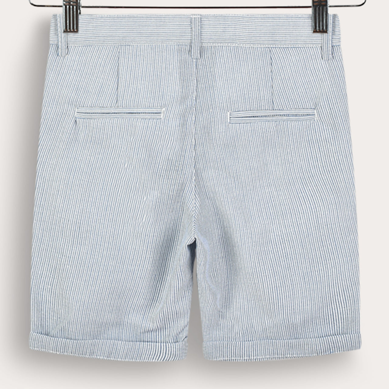 Melange Striped Shorts