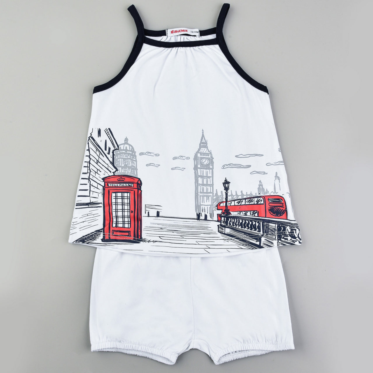 Baby Girl London Print Set