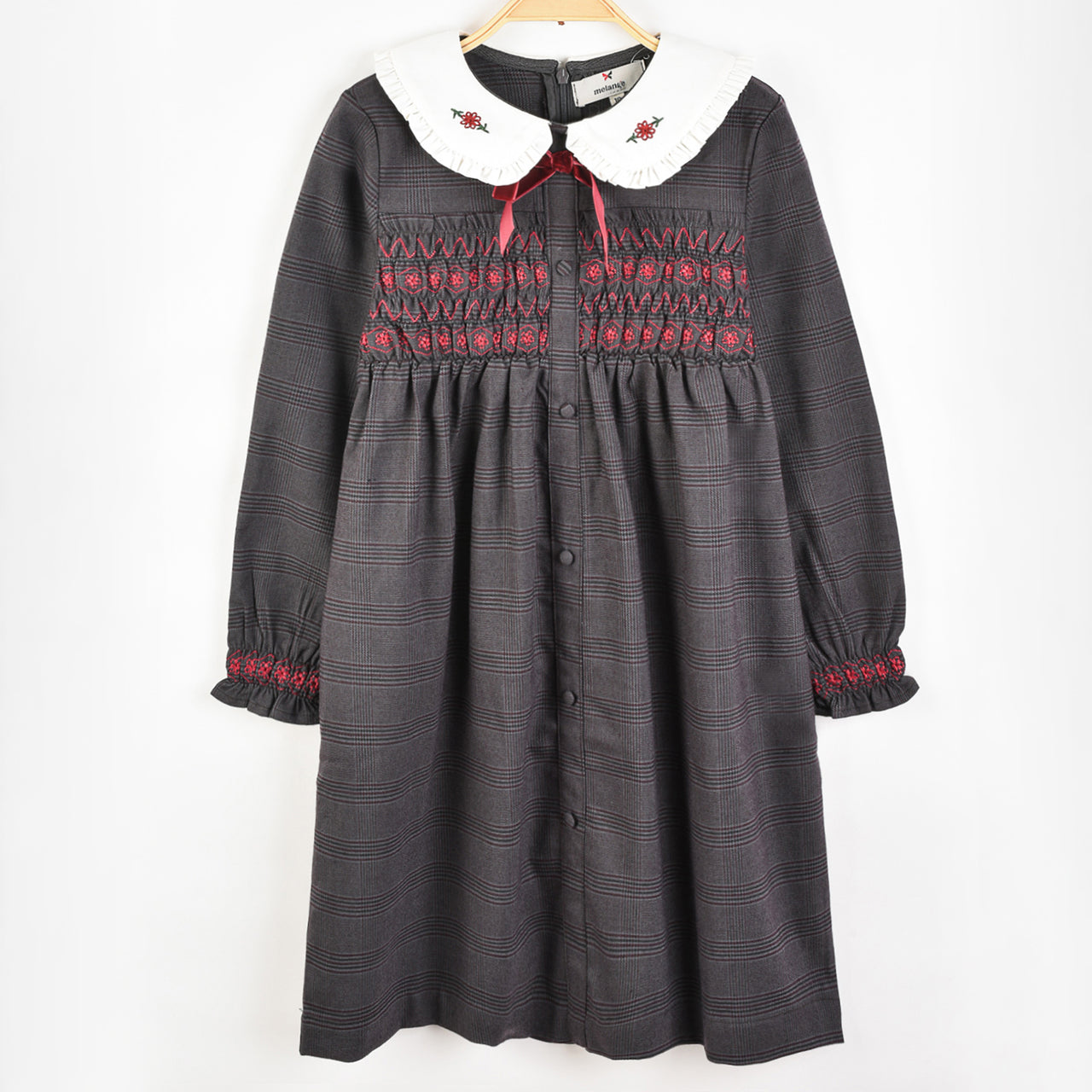 Melange Madelina Smocking Dress