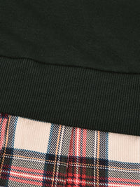 Melange Checkered Dress