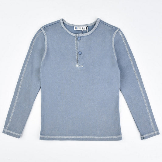 Girls L.S Wash Rib Shirt