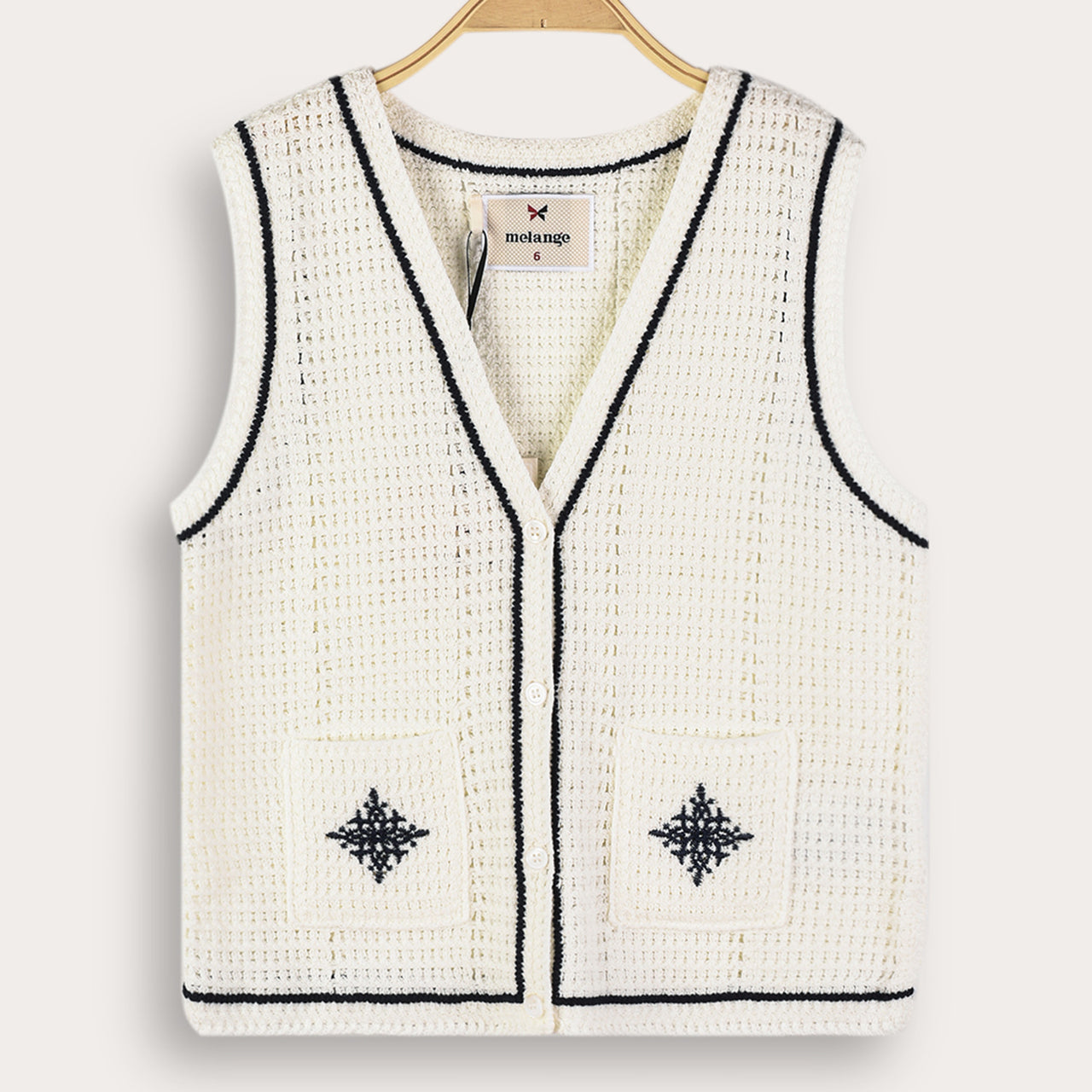 Melange Pocket Vest
